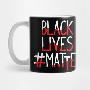 Black lives matter don't breath T shirt Mug